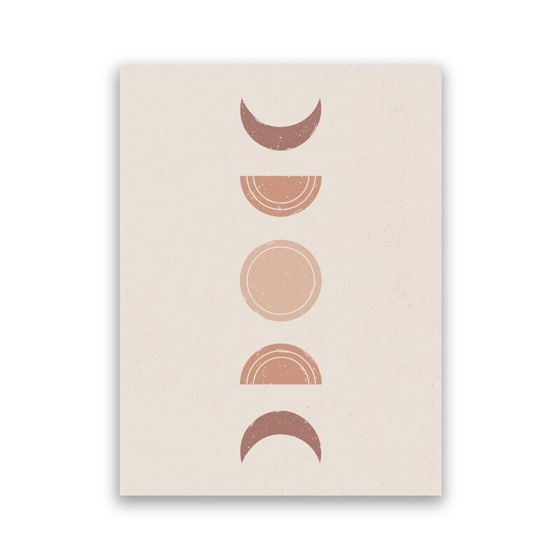 Shop 1704 13 x 18 cm / Moon Phases Ibiza Canvases Mademoiselle Home Decor