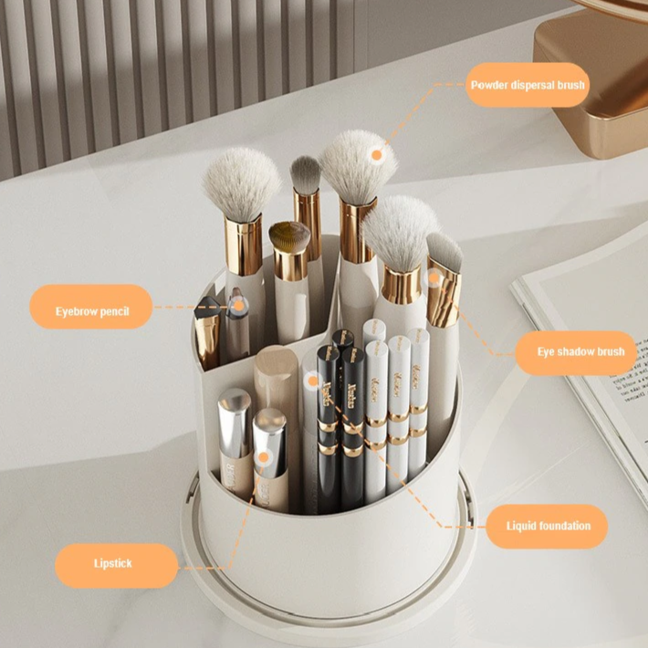 Norway 360° Rotating Makeup Brush Holder