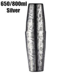 Shop 0 K 550ml/850ml Engraving Stainless Steel Cocktail Boston Bar Shaker Bar Tools Mademoiselle Home Decor