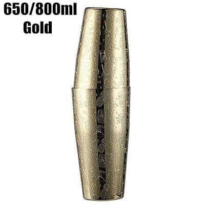 Shop 0 M 550ml/850ml Engraving Stainless Steel Cocktail Boston Bar Shaker Bar Tools Mademoiselle Home Decor