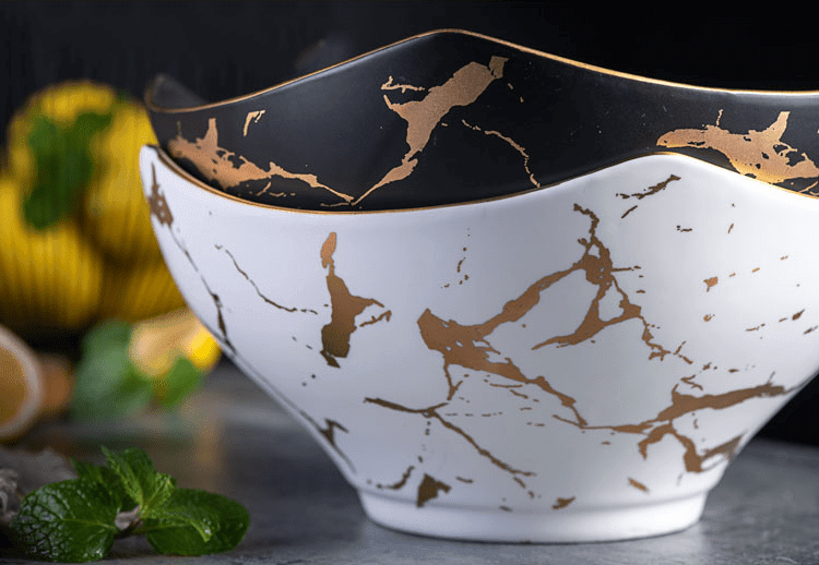 Shop Bowls Kamania Salad Bowl Mademoiselle Home Decor