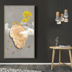 Shop 0 Modern Abstract Tree rings Picture Home Decor Nordic Canvas Painting Wall Art Luxury Minimalist Print and Poster for Living Room Mademoiselle Home Decor