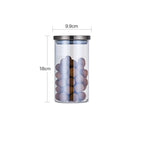 Shop 0 Silver-1000ml Lalibella Storage Jars Mademoiselle Home Decor