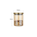 Shop 0 Gold-700ml Lalibella Storage Jars Mademoiselle Home Decor