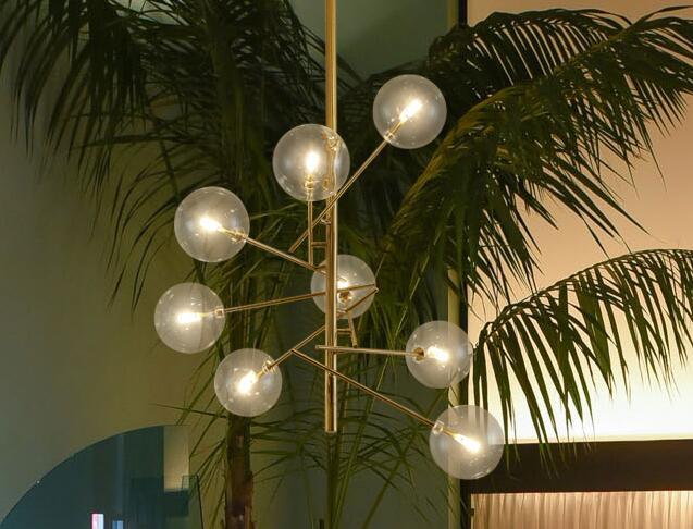 Shop 200001064 8 heads / 20 cm Levin Glass Lighting Mademoiselle Home Decor