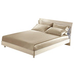 Shop 0 Champagne / 90x200cm deep 25cm Lilibeth Fitted Sheet Mademoiselle Home Decor