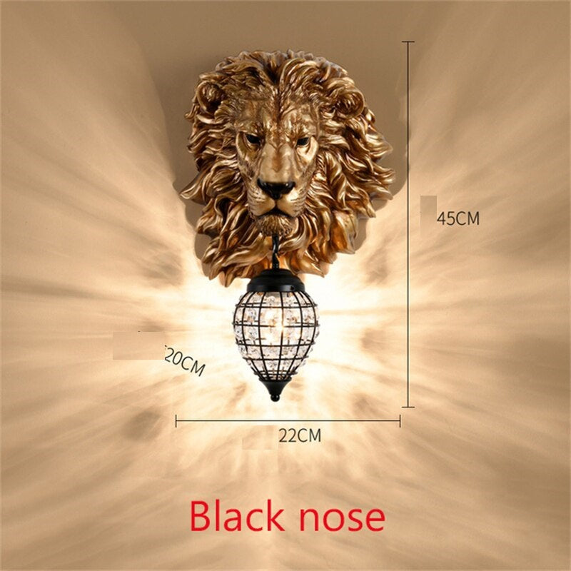 Lion Wall Lighting