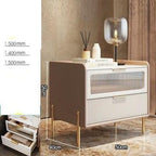 Shop 0 apricot A / 50cm Marcia Bedside Table Mademoiselle Home Decor