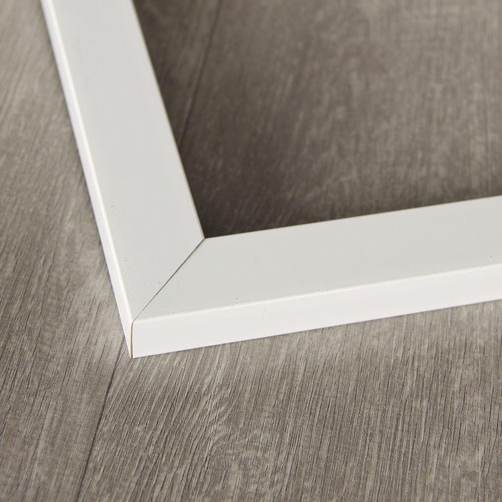 Shop 0 new white / Inner Size 20x20cm Diy Outer Frame For Oil Painting By Numbers Wood Frame For Diamond Painting Mosaic Thick Wood Photo Frame Wall Art Home Decor Mademoiselle Home Decor