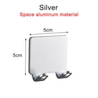 Shop 0 Type A Silver 1 PC / China 1/2/3PCS Punch Free Shaving Razor Holder Men Shaving Shaver Storage Hook Wall Shelf Bathroom Razor Rack Wall Kitchen Accessories Mademoiselle Home Decor