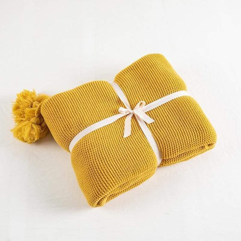Shop 40602 Mustard Marco Throw Mademoiselle Home Decor