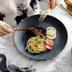 Shop Dining Marina Black Dining Set Mademoiselle Home Decor