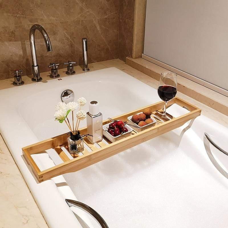 Shop 200114142 Bamboo Marquee Bath Tub Tray Mademoiselle Home Decor