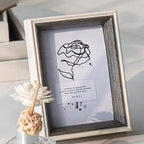 Shop 0 Gray / 6 inch 17.5x12.5cm Marvene Frame Mademoiselle Home Decor
