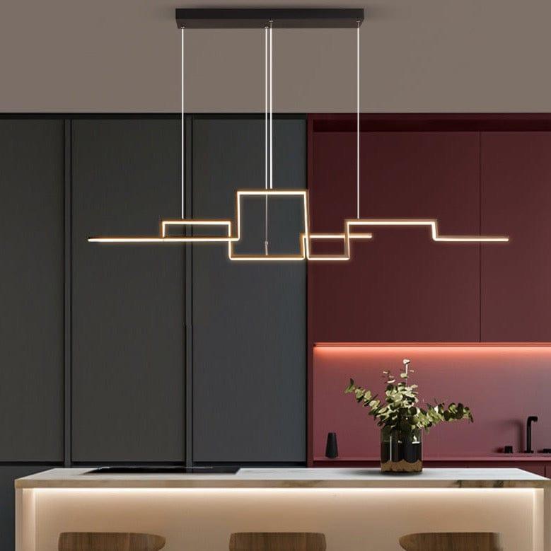 Shop 0 Nordic Geometry Led Chandeliers Lighting Living Dining Room Decor Led Pendant Lights Bedroom Home Kitchen Hanging Lamp Luminaire Mademoiselle Home Decor