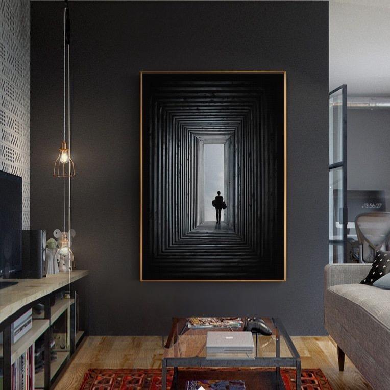 Shop 1704 Maze Canvas Mademoiselle Home Decor