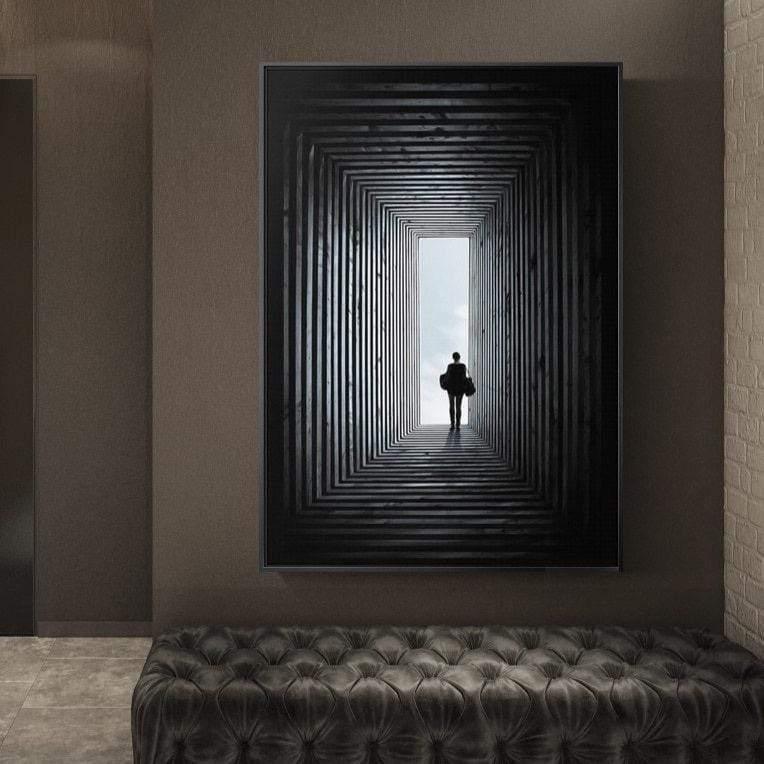 Shop 1704 Maze Canvas Mademoiselle Home Decor