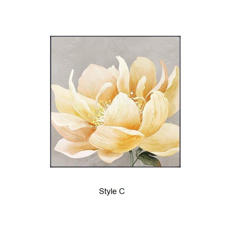 Shop 0 20x20cm (No frame) / C Melody Canvas Mademoiselle Home Decor