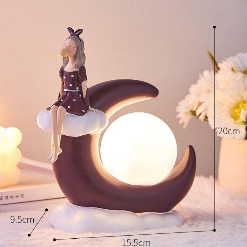 Shop 0 Purple Melody Lamp Mademoiselle Home Decor