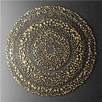 Shop 0 D / 20x20cm 8x8inch Abstract Gold Luxury Posters Canvas Painting Home Decor Wall Art Retro Print Vintage Minimalist Picture for Living Room Decor Mademoiselle Home Decor