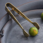 Shop 0 High Quality Ice Tong Embossed Rosette Handle Stainless Steel Food Tong Sliver/Gold Ice Cube Clip BBQ Clip Kitchen Bar Supplies Mademoiselle Home Decor