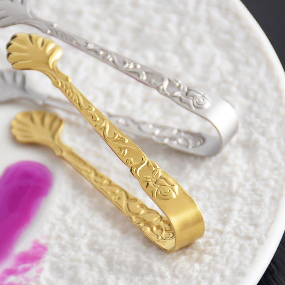 Shop 0 1PC Stainless Steel Ice Cube Clips Sugar Tongs Foods BBQ Clips Ice Clamp Tool Bar Kitchen Serving Tong Kitchen Accessories Mademoiselle Home Decor