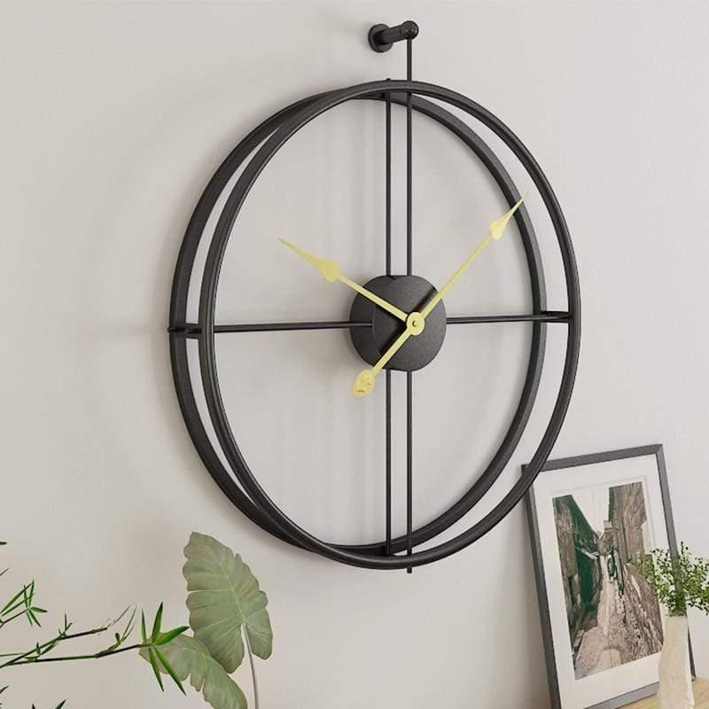 Shop 152805 Black & Gold Minko Clock Mademoiselle Home Decor