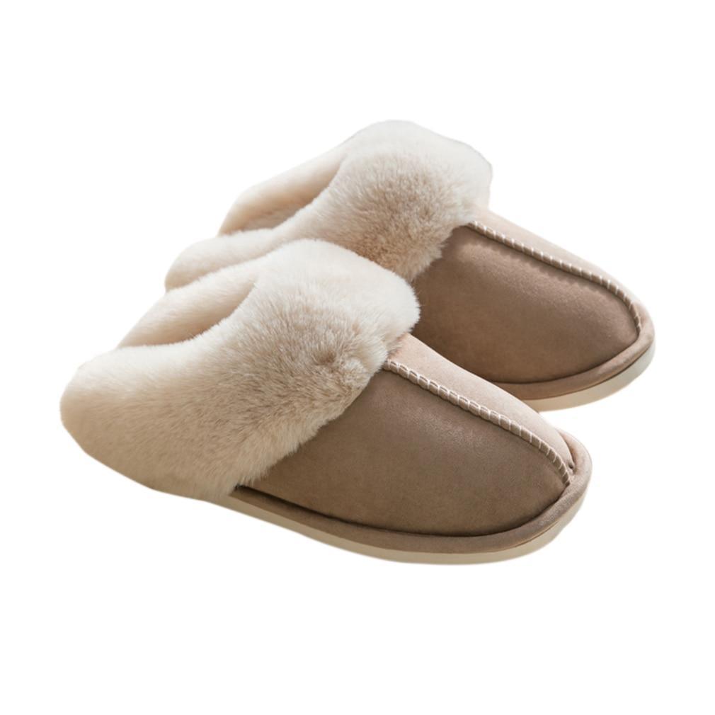 Shop 200001004 Khaki / 35 Monroe Slippers Mademoiselle Home Decor