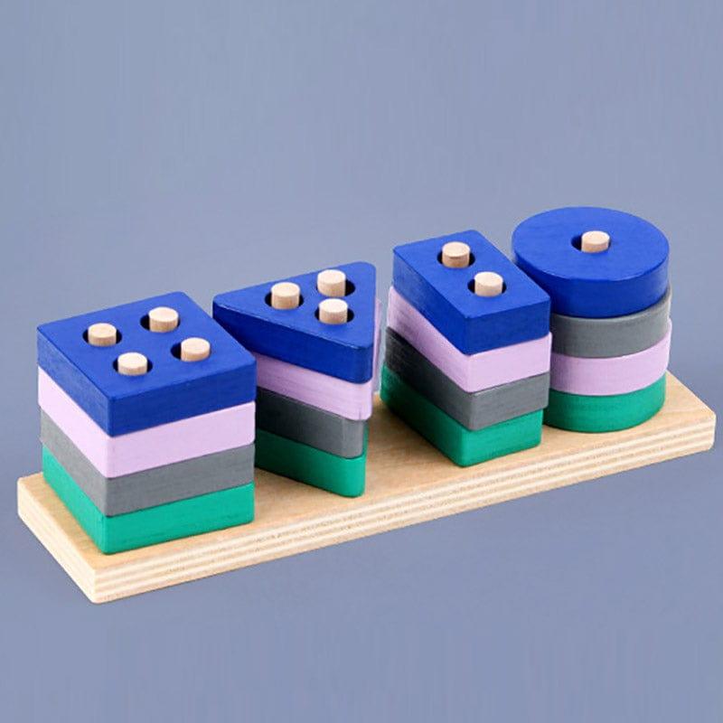 Shop 0 Montessori Building Blocks Puzzle Toy Mademoiselle Home Decor
