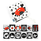 Shop 0 Crab 847 Soft Baby Books 3D Touch Feel High Contrast Cloth Book Sensory Early Learning Stroller Toys for Infant Toddler Gifts 0-12 Months Mademoiselle Home Decor