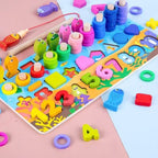 Shop 0 c Montessori Wooden Numbers Toy Mademoiselle Home Decor