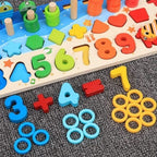Shop 0 Montessori Wooden Numbers Toy Mademoiselle Home Decor