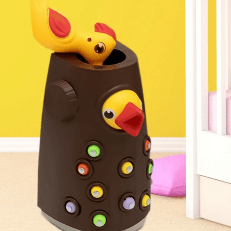 Shop 0 Montessori Woodpecker Learning Toy Mademoiselle Home Decor