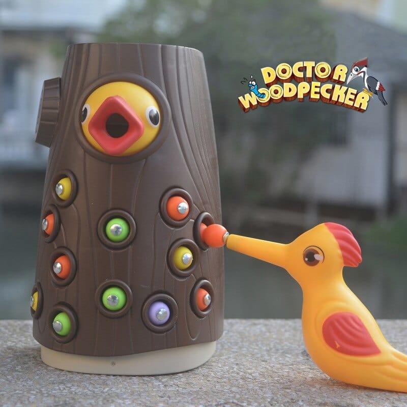 Shop 0 Montessori Woodpecker Learning Toy Mademoiselle Home Decor