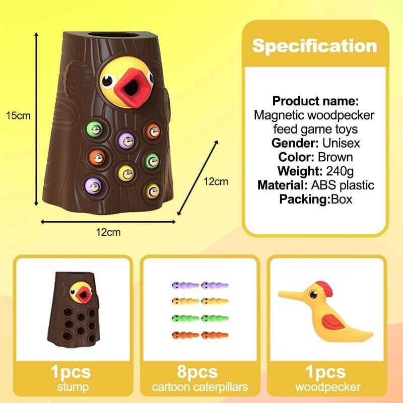 Shop 0 Montessori Woodpecker Learning Toy Mademoiselle Home Decor
