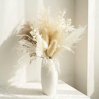 Shop 0 New Natural Real Dried Flower Reed Pampas Bouquet Home Wedding Decoration Celebrity Photography Shooting Props Natural Real Mademoiselle Home Decor