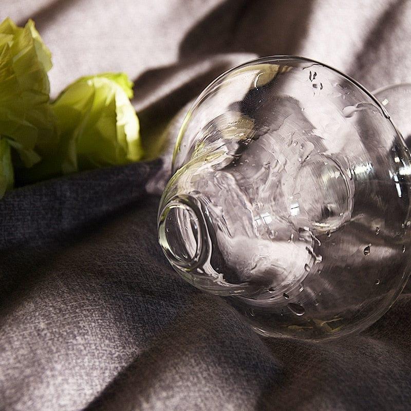 Shop 0 Mushroom Shaped Glass Vase Hydroponics Plant Vase Creative Glass Crafts Living Room Glass Vase Plant Flower Decor for Home Mademoiselle Home Decor