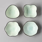 Shop 0 08 4 pcs/set Ceramic Sauce Dish Colored Glazed Japanese Sushi Cold Dishes Cold Noodles Soy Sauce Seas CZY1037 Mademoiselle Home Decor