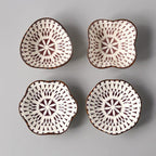 Shop 0 20 4 pcs/set Ceramic Sauce Dish Colored Glazed Japanese Sushi Cold Dishes Cold Noodles Soy Sauce Seas CZY1037 Mademoiselle Home Decor