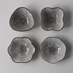 Shop 0 07 4 pcs/set Ceramic Sauce Dish Colored Glazed Japanese Sushi Cold Dishes Cold Noodles Soy Sauce Seas CZY1037 Mademoiselle Home Decor