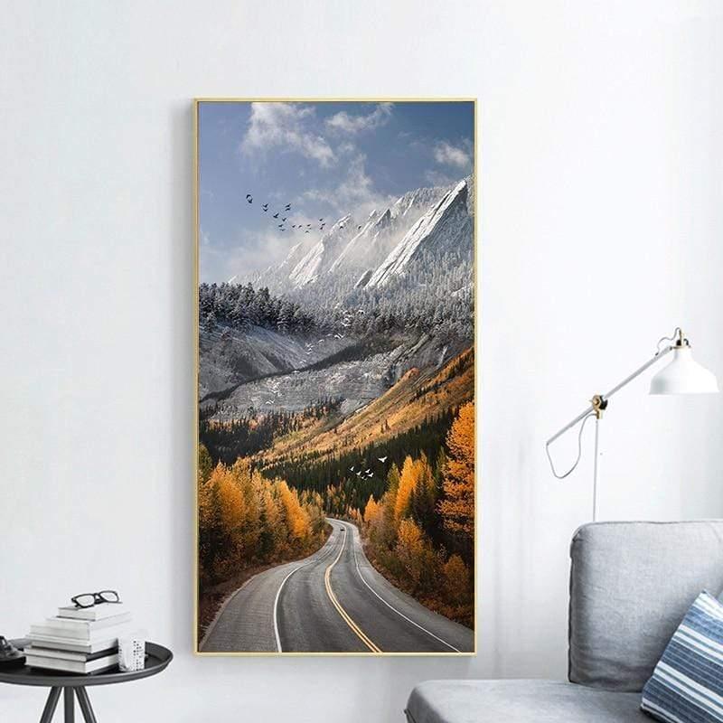 Shop 1704 20X40cm No Frame Orka Canvas Mademoiselle Home Decor