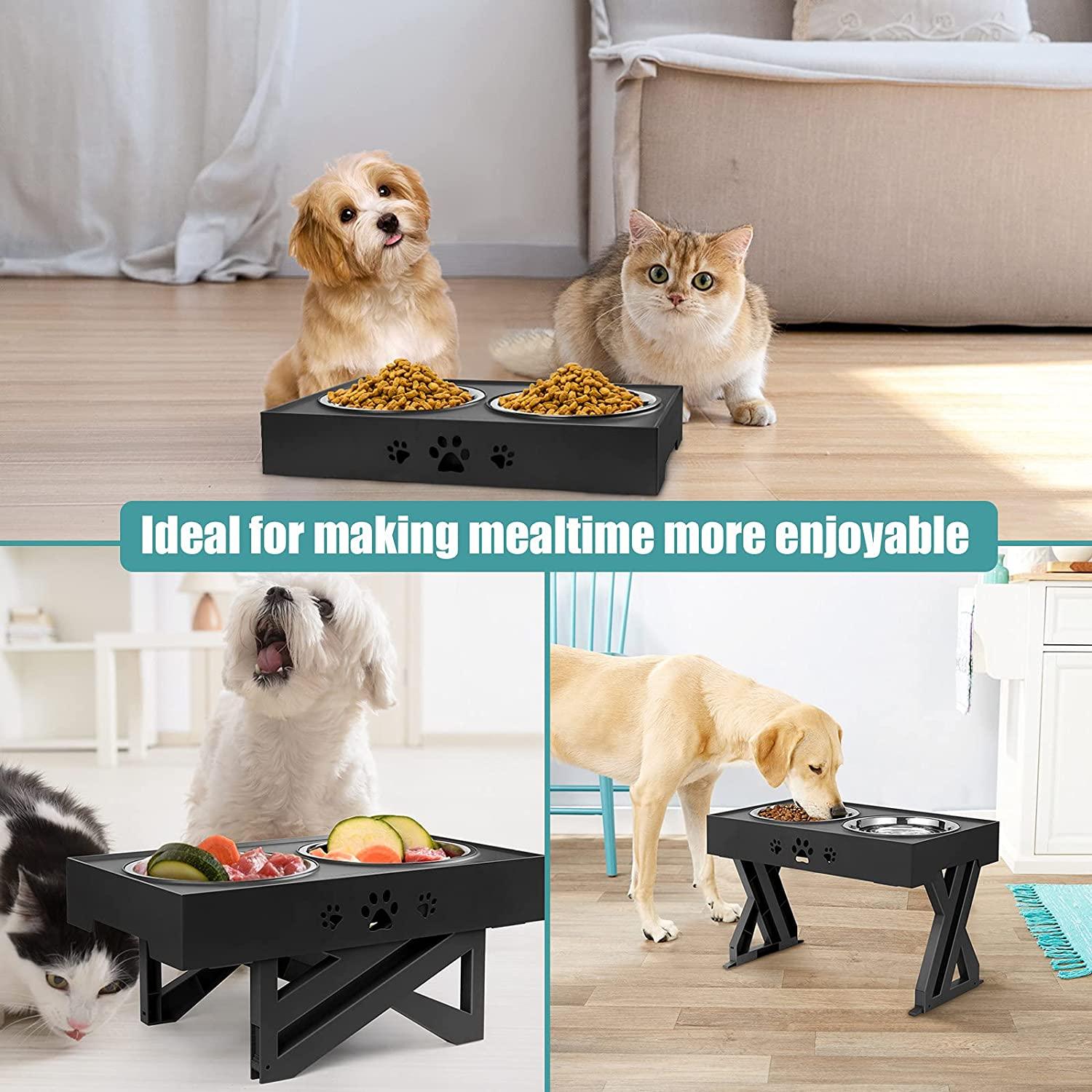 Shop 200003781 Pawsome Adjustable Pet Feeding Station Mademoiselle Home Decor