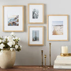 Shop 0 Wooden Picture Photo Frames 30X40cm A421x30cm With High Definition Glass Mat Natural Nursery Baby Wall Art Home Decor Mademoiselle Home Decor