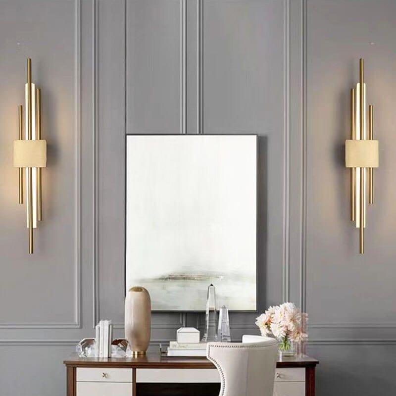 Shop 0 Modern minimalist LED wall lamp lamp length 50cm 90-260V indoor lighting bathroom wall lamp background decoration hotel project Mademoiselle Home Decor