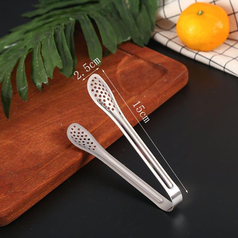 Shop 0 China / 0055 Silver Dropshipping Stainless Steel Non-stick Kitchen BBQ Tongs Smart Grill Meat Food Clip Cooking Clamp Gold/Silver Accessories Mademoiselle Home Decor