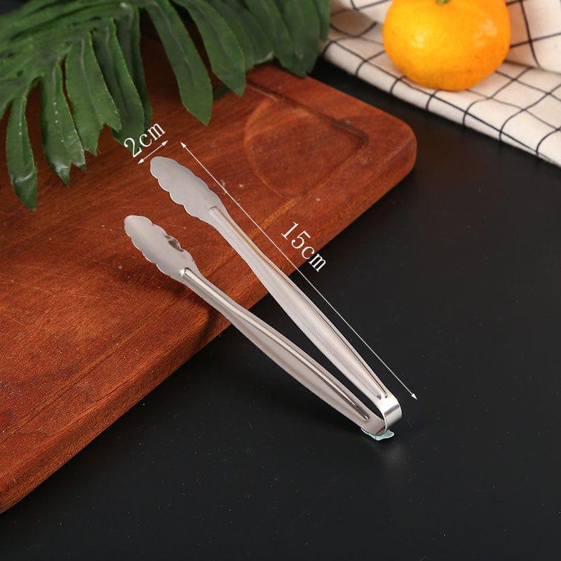 Shop 0 China / 0053 Silver Dropshipping Stainless Steel Non-stick Kitchen BBQ Tongs Smart Grill Meat Food Clip Cooking Clamp Gold/Silver Accessories Mademoiselle Home Decor