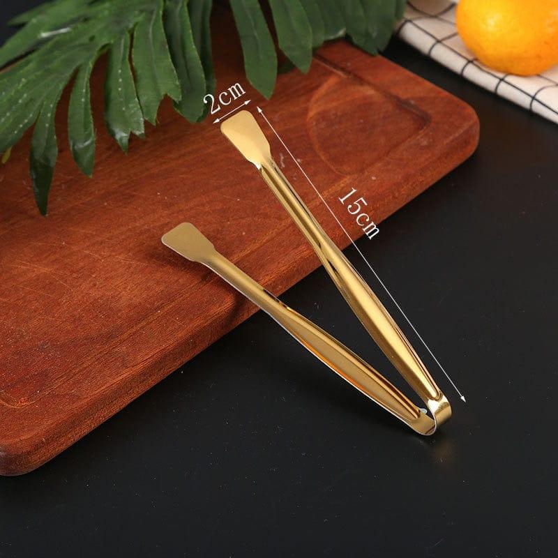 Shop 0 China / 0054-B gold Dropshipping Stainless Steel Non-stick Kitchen BBQ Tongs Smart Grill Meat Food Clip Cooking Clamp Gold/Silver Accessories Mademoiselle Home Decor