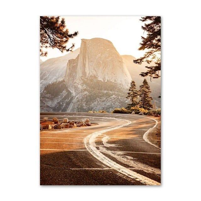 Shop 0 B / 13x18cm No frame Autumn Landscape Picture Canvas Painting Wall Art Poster Nature Scenery Animal Print for Modern Home Decor Living Room Design Mademoiselle Home Decor