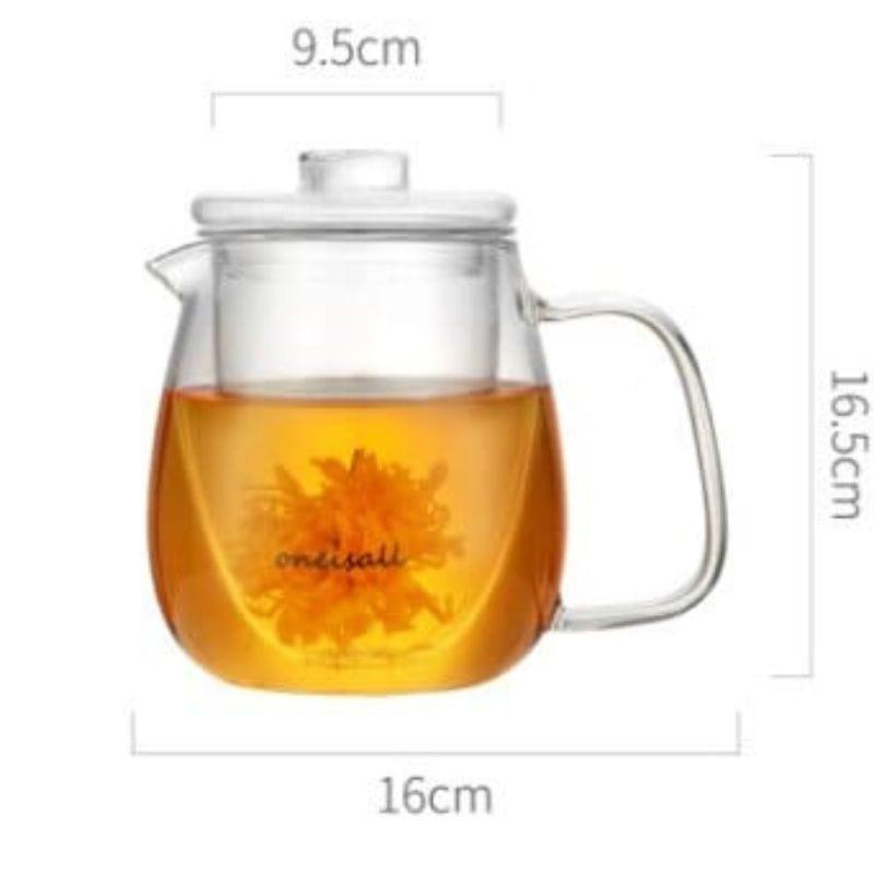 Shop 0 1200ML Riya Teapot Mademoiselle Home Decor