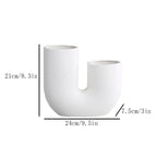 Shop 0 A Nordic Ceramic Vase Simple Flower Pot Home Decoration Accessories Living Room Interior Office Desktop Table Bedroom Decor Garden Mademoiselle Home Decor